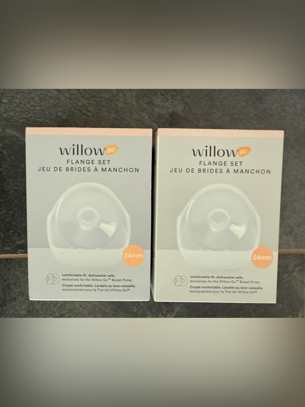 Willow go flange 2 sets 24mm